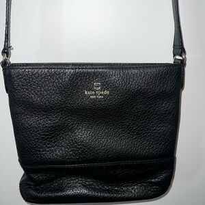 Kate Spade Textured Black Crossbody Bag